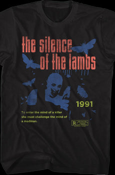 1991 Poster Silence Of The Lambs T-Shirt