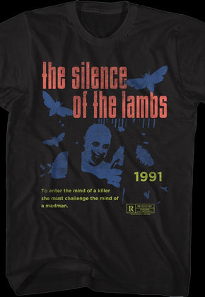 1991 Poster Silence Of The Lambs T-Shirt