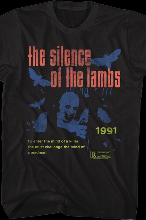 1991 Poster Silence Of The Lambs T-Shirtmain product image