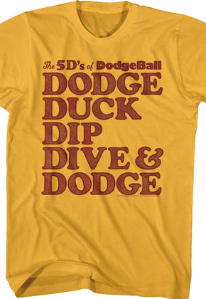 5 D's Dodgeball T-Shirt