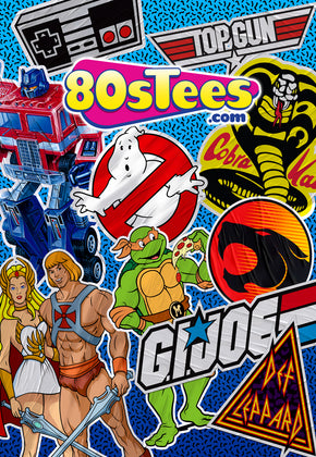 80sTees Catalog Cover Blanket - 50x60