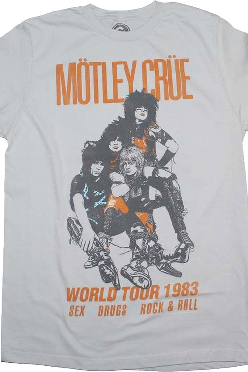 83 World Tour Motley Crue Shirtmain product image