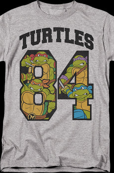 84 Collage Teenage Mutant Ninja Turtles T-Shirt