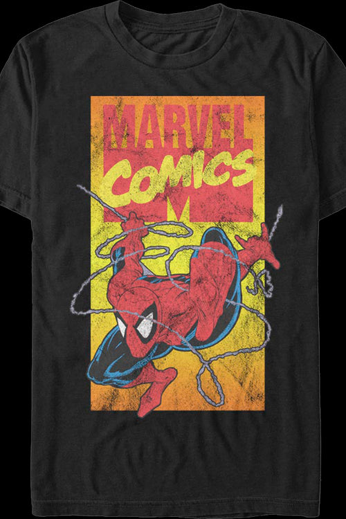 90s Marvel Comics Logo Spider-Man T-Shirtmain product image