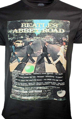 Abbey Road Eight-Track Beatles T-Shirt