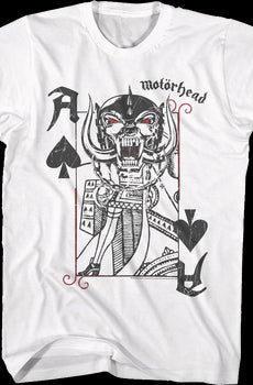 Ace Of Spades Playing Card Motorhead T-Shirt