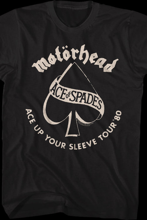 Ace Up Your Sleeve Tour '80 Motorhead T-Shirtmain product image
