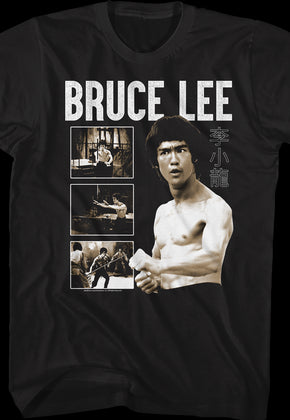 Action Collage Bruce Lee T-Shirt