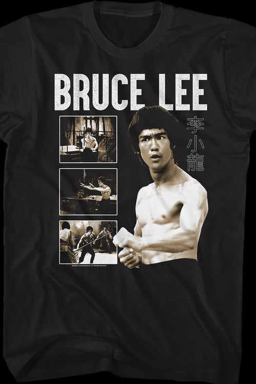 Action Collage Bruce Lee T-Shirtmain product image