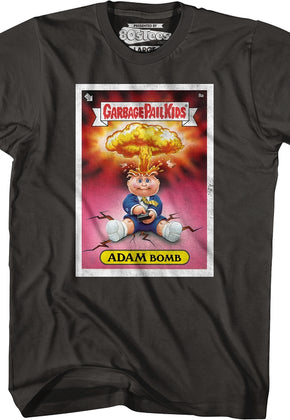Adam Bomb Garbage Pail Kids T-Shirt