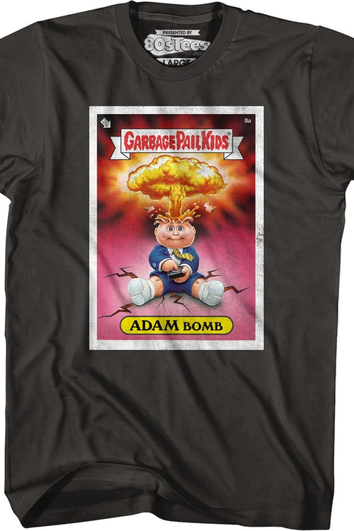 Adam Bomb Garbage Pail Kids T-Shirtmain product image