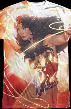 Adam Hughes Wonder Woman Shirt
