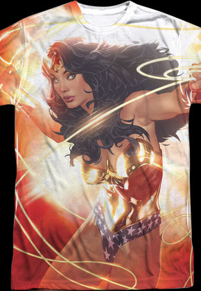 Adam Hughes Wonder Woman Shirt