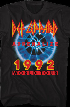 Adrenalize World Tour Def Leppard T-Shirt