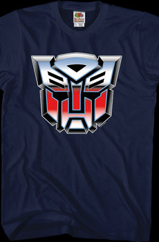 Trevco Airbrush Autobots Logo Transformers T-Shirt