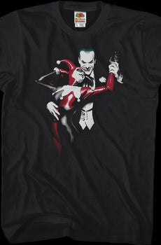 Alex Ross Joker and Harley Quinn T-Shirt