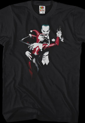 Alex Ross Joker and Harley Quinn T-Shirt