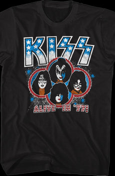 Alive In '77 KISS T-Shirt