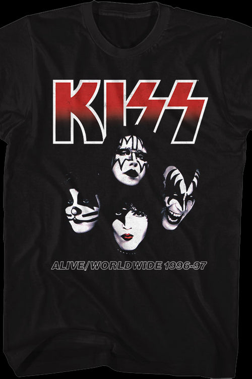 Alive/Worldwide 1996-97 KISS T-Shirtmain product image