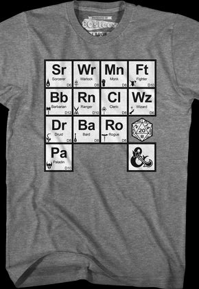 All Elements Dungeons & Dragons T-Shirt