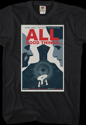 All Good Things Star Trek The Next Generation T-Shirt