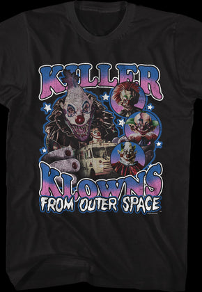 All-Star Collage Killer Klowns From Outer Space T-Shirt