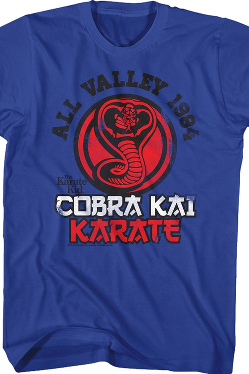 All Valley 1984 Cobra Kai T-Shirtmain product image