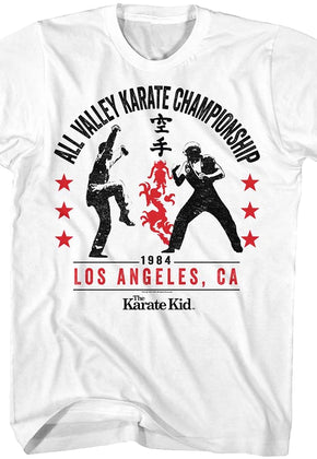 All Valley Championship Karate Kid T-Shirt