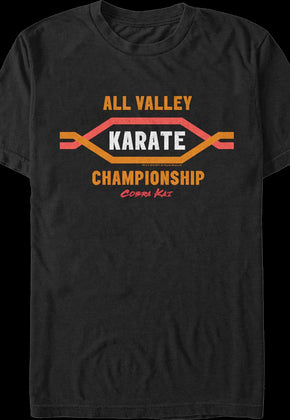 All Valley Karate Championship Cobra Kai T-Shirt