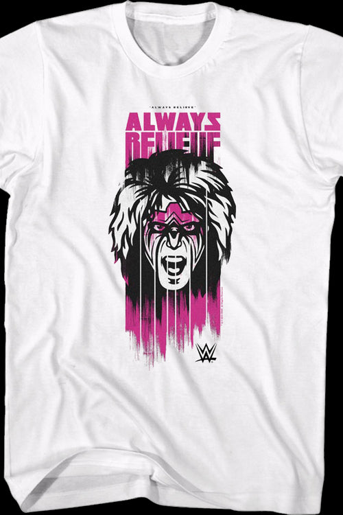 Always Believe Ultimate Warrior T-Shirtmain product image