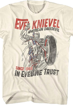 American Daredevil Evel Knievel T-Shirt