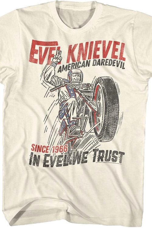American Daredevil Evel Knievel T-Shirtmain product image