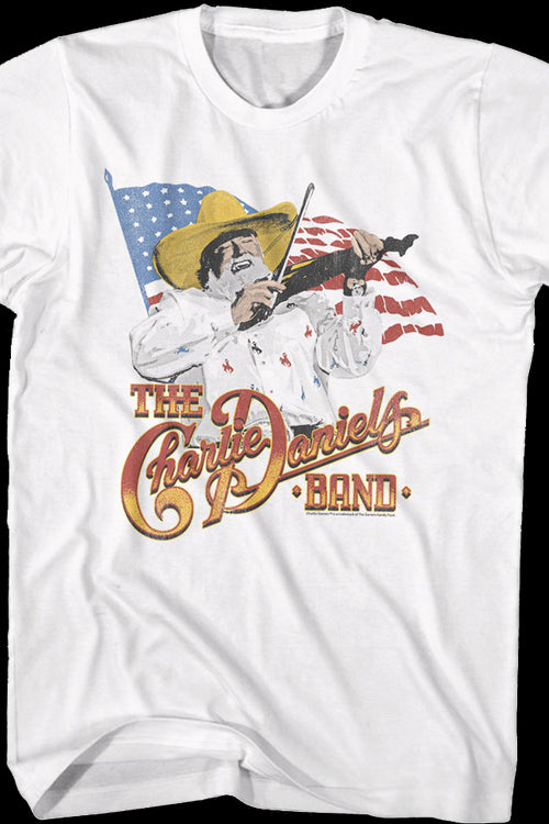 American Flag Charlie Daniels Band T-Shirtmain product image
