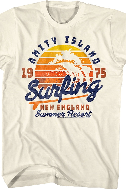 Amity Island Summer Resort Jaws T-Shirtmain product image