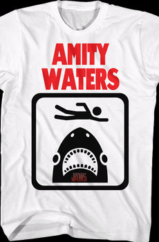Amity Waters Jaws T-Shirt