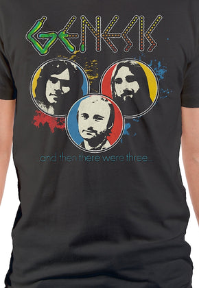 And Then There Were Three Genesis Black T-Shirt