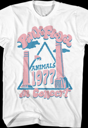 Animals Concert Pink Floyd T-Shirt