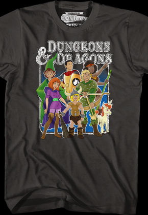Animated Friends Dungeons & Dragons T-Shirt