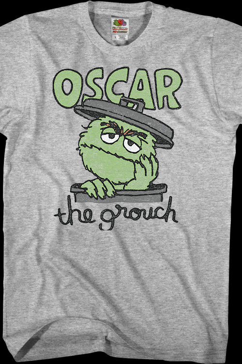 Animated Oscar The Grouch T-Shirtmain product image