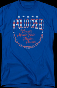 Apollo Creed World Heavyweight Champion Rocky T-Shirt