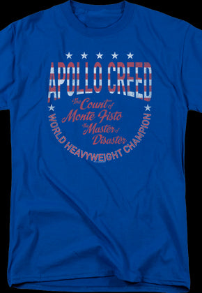 Apollo Creed World Heavyweight Champion Rocky T-Shirt