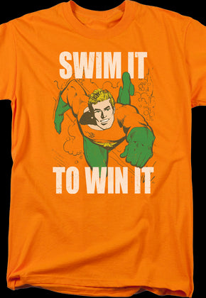 Aquaman Swim It To Win It DC Comics T-Shirt