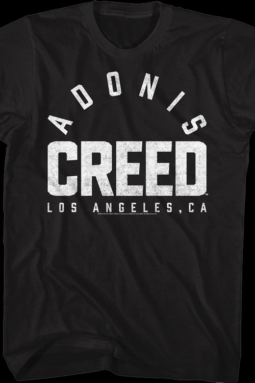 Arched Logo Adonis Creed T-Shirtmain product image