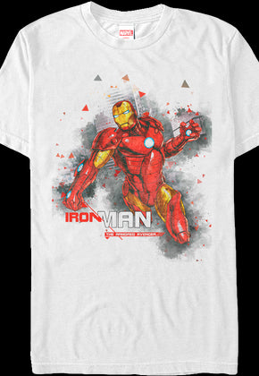 Armored Avenger Iron Man T-Shirt