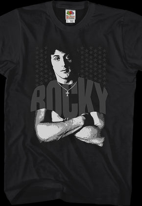 Arms Crossed Rocky T-Shirt