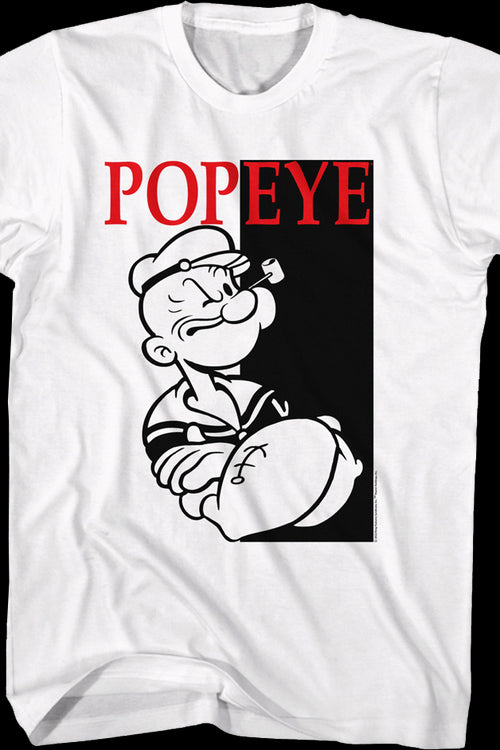 Arms Folded Scarface Poster Popeye T-Shirtmain product image