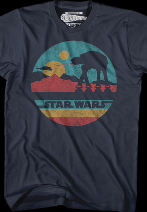 AT-AT Silhouette Star Wars T-Shirt