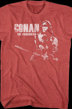 Atlantean Sword Conan The Barbarian T-Shirt