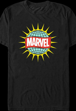 Atlas Globe Marvel Comics T-Shirt
