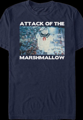 Attack Of The Marshmallow Ghostbusters T-Shirt